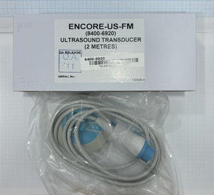 Sonde fœtale originale Sonicaid 8400-6920 bleue, transducteur à ultrasons pour moniteur Team / Team Duo Oxford Huntleigh - Product Image 2