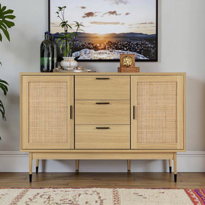 Wholesale Living Room Furniture <strong>Tall</strong> Cabinet <strong>Storage</strong> with Door and Drawers - Product Image 2