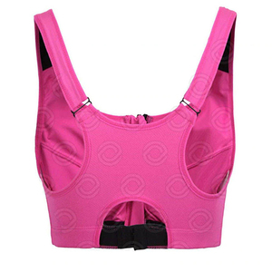 Soutien-gorge de sport haut soutien-gorge de yoga et fitness pour femmes OEM personnalisé avec logo avant souple réfléchissant de grande taille - Product Image 2