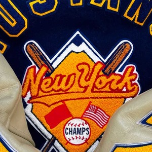 Wholesale Customize Chenille Embroidery Patch Baseball <b>Jackets</b> Vintage Letterman Varsity <b>Jackets</b> for Men - Product Image 5