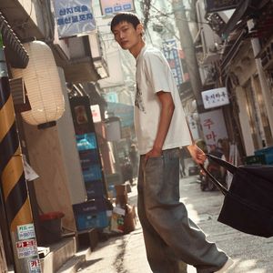 Camisetas de hombre Camiseta de verano de manga corta para hombre Diseño de alta calidad Casual 100% algodón para hombres holgados impresos - Product Image 4