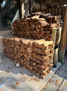 Bois de chauffage mixte de bois dur côtier | Bois de chauffage en épicéa et en bouleau fendu, copeaux de bois - Product Image 4