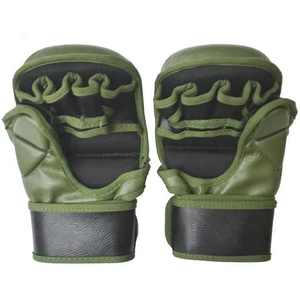 Guantes de boxeo de cuero Pu MMA Sparring Shooter con precios razonables de logotipo personalizado Guantes de artes marciales MMA en color personalizado - Product Image 6