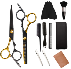 ชุดกรรไกรตัดผม6นิ้วชุดกรรไกรตัดผมทำจากสเตนเลสสตีลชุดกรรไกรตัดผมสำหรับใช้ในครัวเรือน - Product Image 1