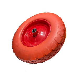 Modern Flat Free 16x4.00-8 Foaming Vietnam <b>Wheel</b> <b>Barrow</b> 1000pcs MOQ New Top Material Handling Equipment Parts High Quality - Product Image 1