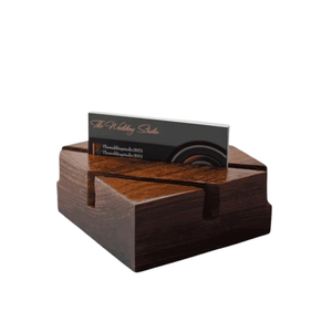 Porte-cartes en marbre blanc à des fins professionnelles avec couleur et tailles personnalisées pour les bureaux avec les tailles de 12.7x7.6x2 cm - Product Image 6