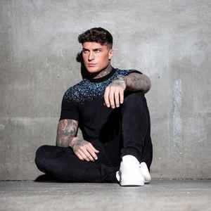 Camiseta de algodón/fibra de bambú para hombre 2025 personalizable con logotipo bordado/impreso ajuste físico de gran tamaño - Product Image 4