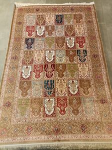 Ensemble de tapis en soie persan de vente chaude pour la décoration intérieure pour les tapis - Product Image 2