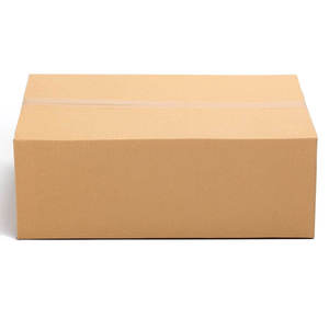 Caja de Cartón Corrugado Resistente de 65x50x15 cm, Rectangular Plana Sin Asas, Materiales Reciclados, Grosor de 2 mm - Product Image 1