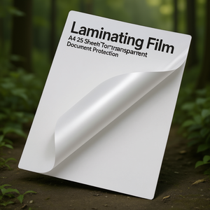 Film de plastification A4 25 feuilles transparent pour la protection des documents - Product Image 3