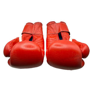 Gants de boxe professionnels personnalisés haute qualité en cuir véritable/cuir artificiel logo personnalisé formation 6oz 8oz conception gagnante - Product Image 5