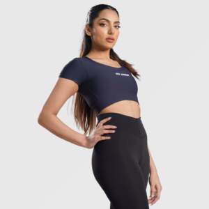 เสื้อกีฬาเทมโปสปอร์ตส์ในรุ่นเนวี สลิมฟิต สปอร์ตบรา - Product Image 3