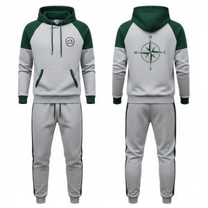 Conjunto Deportivo Premium de Invierno para Hombre, Sudadera con Capucha Cómoda, Pantalones Jogger para Deporte Casual, 100% Algodón - Product Image 3