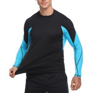 Direct <b>Factory</b> OEM High Quality Men BJJ MMA Compression Shirt Rash guards Rash Guard for BJJ Rash Guard Swimwear - Product Image 6