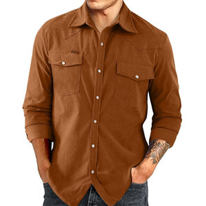Chemise en jean décontractée en coton 100% respirant, écologique, à la texture durable et au look élégant, avec une coupe confortable pour un usage quotidien - Product Image 1