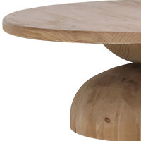 Table basse multifonctionnelle en bois massif, écologique, durable, faite à la main, légère, meubles modernes pour le salon