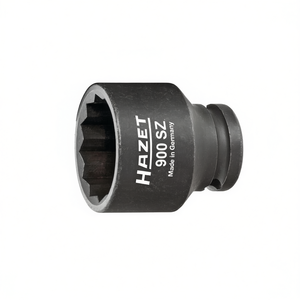 Hazet 1/2'' <b>12</b>-<b>Point</b> Square <b>Socket</b> with Traction Profile and Borehole - Product Image 2