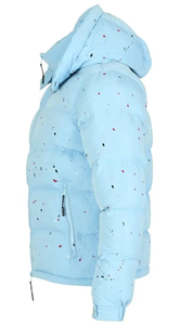 Streetwear de haute qualité surdimensionné OEM vente en gros, blouson d'hiver personnalisé pour hommes des industries du daim et du satin unisexe pour hommes - Product Image 3