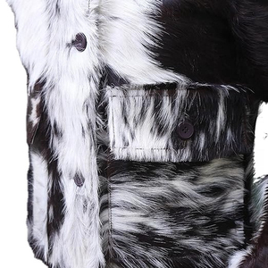 Vente en gros veste en cuir à un poil personnalisée nouvelle veste en cuir de vachette unisexe d'extérieur tendance nouvelle veste en cuir unisexe personnalisée OEM - Product Image 4