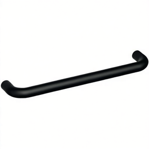 HEWI PA 90 มือจับเฟอร์นิเจอร์สีดำเข้ม 192 มม. เส้นผ่านศูนย์กลาง 13 มม. แบบมีตะขอ - Product Image 3