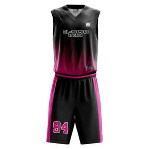 Conjuntos de uniformes de baloncesto Bsci, ropa deportiva personalizada OEM, camisetas y pantalones cortos de entrenamiento impresos, ropa de baloncesto de equipo más vendida - Product Image 3