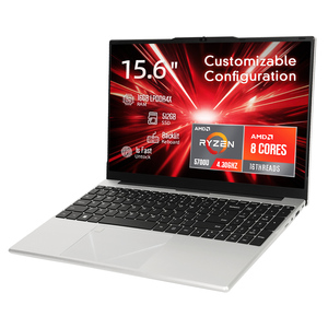 Ordinateur portable haute performance <span class=keywords><strong>AMD</strong></span> Ryzen <span class=keywords><strong>7</strong></span> <span class=keywords><strong>5700U</strong></span> 16 Go de RAM 512 Go de SSD 15,6 pouces pour le jeu et le développement logiciel - Product Image 1