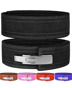 Ceinture de musculation en cuir PU robuste pour la salle de sport, épaisseur 10 mm/13 mm, pour hommes et femmes, soutien du bas du dos - Product Image 6
