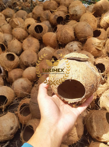 บ้านทำรังนกเวียดนามกะลามะพร้าวพร้อมบันไดไม้รูปสัตว์สำหรับใช้ภายในกรงเครื่องประดับสวน - Product Image 5