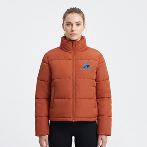 Veste matelassée en duvet de qualité supérieure pour la saison hivernale, design décontracté, personnalisable, respirante, pour femmes - Product Image 5