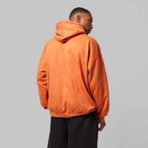 Sudadera con capucha para hombre personalizada, ropa de calle con logotipo estampado de soplo, Jersey de algodón de peso pesado, sudaderas con capucha para hombre - Product Image 4