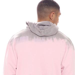 Sweat à capuche respirant en polaire avec découpe personnalisée pour hommes pull-over d'hiver de grande taille - Product Image 3
