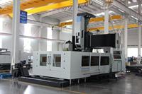 Machine de fraisage CNC horizontale ALGMC4022 pour la découpe de métaux lourds, traitement de l'acier de haute précision, aérospatiale