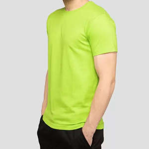 Camiseta de Algodón para Hombre, Estilo Casual, Holgada, de Manga Corta, para Uso Diario en Verano, Ligera, Suave y Cómoda, OEM ODM - Product Image 3