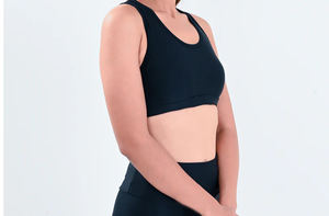 สปอร์ตบราไร้รอยต่อขนาดกลางด้านหลังผ้าสแปนเด็กซ์ XL แห้งเร็วระบายอากาศน้ำหนักเบาสำหรับเล่นโยคะยิมออกแบบได้ตามต้องการ - Product Image 3