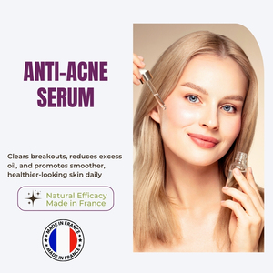 Sérum naturel anti-acné pour le soin de la peau du visage 30 ml avec de la niacinamide et de l'acide salicylique - Product Image 3