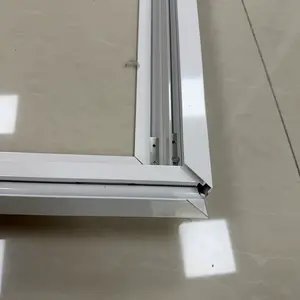 TIANLANG Caja de Luz LED Acrílica Sin Costuras de Alta Calidad, 2x2 Pies, Diseño Cuadrado para Pared Interior con Marco de Aluminio, Gráficos Impresionantes - Product Image 1