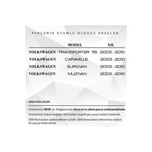 Couvercle de poignée de porte intérieure pour Vw Transporter, Multivan, Caravelle - Product Image 3