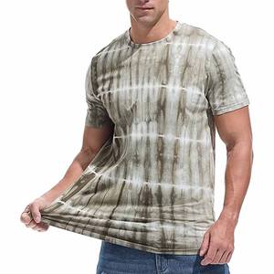 Patrón de dibujos animados para hombres Camisetas de moda para hombres Camiseta de algodón transpirable para hombres - Product Image 6