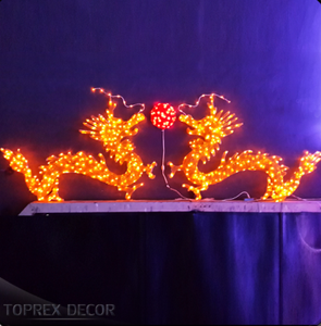 Nouvel an festival chinois lanterne dragon décorations suspendues led acrylique chinois dragon lanterne à vendre - Product Image 6