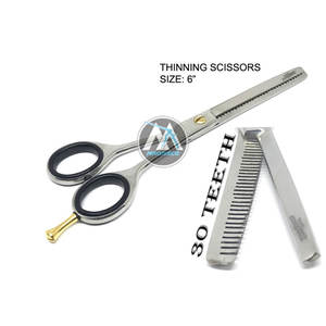 Maqnsco ใบมีดสแตนเลสพลาสม่าสำหรับผู้ชายมีดโกนขอบตรงสำหรับร้านตัดผม - Product Image 4