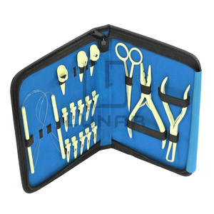 พรีเมี่ยมที่มีคุณภาพเหล็ก Pro ผมขยายชุดเครื่องมือในครีมสีขาวที่มีการติดฉลากแบรนด์ที่กำหนดเองฟรี - Product Image 3