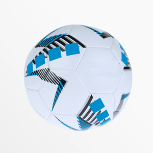 Matériau PU PVC TPU Hexa texturé cousu à la machine Ballon de football Entraînement Football sportif avec vessie en butyle Football de compétition - Product Image 2