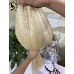 Pelo virgen con cutícula, la mejor calidad, pelo rubio liso de doble estiramiento, mechones de pelo vietnamita sin procesar - Product Image 2
