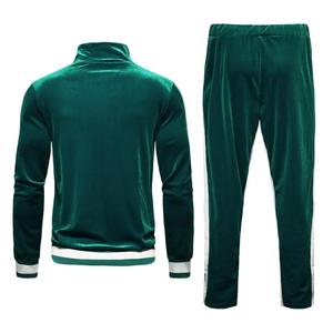 Survêtement en velours pour hommes en coton personnalisé de STYLO INTERNATIONAL Vêtements d'hiver à la mode et à imprimé uni vente en gros - Product Image 3