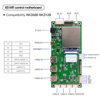 Rockchip kustom UAV Android AI Motherboard komputer papan tunggal Sbc Linux papan Android PCB RK3399 RK3568 RK3288 RK3566