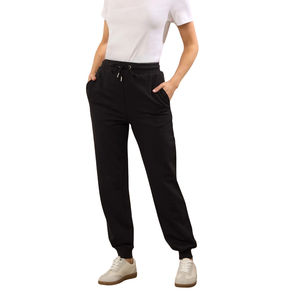 Winter <b>Women</b> Tall Jogger <b>Pants</b> with Elastic Waistband Breathable Cotton Polyester Fabric Custom Logo <b>Lounge</b> Sweatpants OEM - Product Image 2