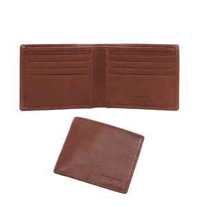 Carteras italianas de cuero de lujo para hombres | Cartera plegable para hombres hecha de cuero genuino Costura ultra fuerte hecha a mano - Product Image 4