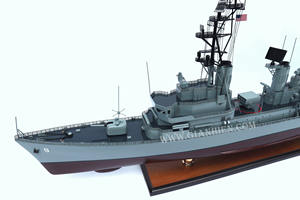 Conception personnalisée approuvée par le fabricant quantité minimale de commande bas USS Towers Charles F.Adam Class Destroyer WARSHIP HANDICRAFT EN BOIS DE HAUTE QUALITÉ - Product Image 3