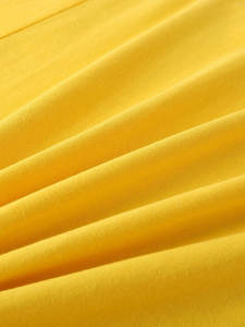 Venta al por mayor por encargo de las mujeres de algodón de color sólido carta bolsillo Inicio cuello redondo Casual camiseta de dos piezas al mejor precio - Product Image 3