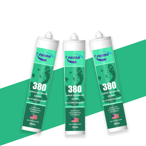 Sealant asetat dalam ruangan <span class=keywords><strong>Sikaflex</strong></span> Sealant cepat kering lem silikon transparan kuat keasaman tahan air akuarium lem kaca - Product Image 6